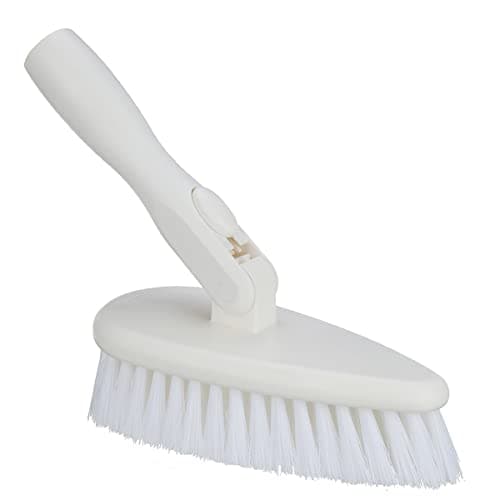 Qaestfy Bathtub Brush Refill Replacement Shower Tub and Tile Cleaning Lock in Place Scrub Brushes Head for Bathroom Wall Floor Scrubbing Compatiable with QAE008 & QAE002 Model QAE007
