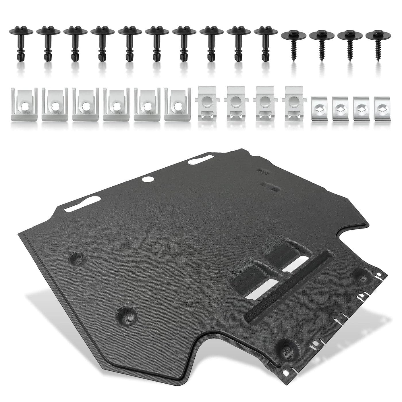 AUTOKAY 4G0863822C Engine Splash GuardMounting Elements Fits for Audi A6 4G C7 A7 4G 20112018
