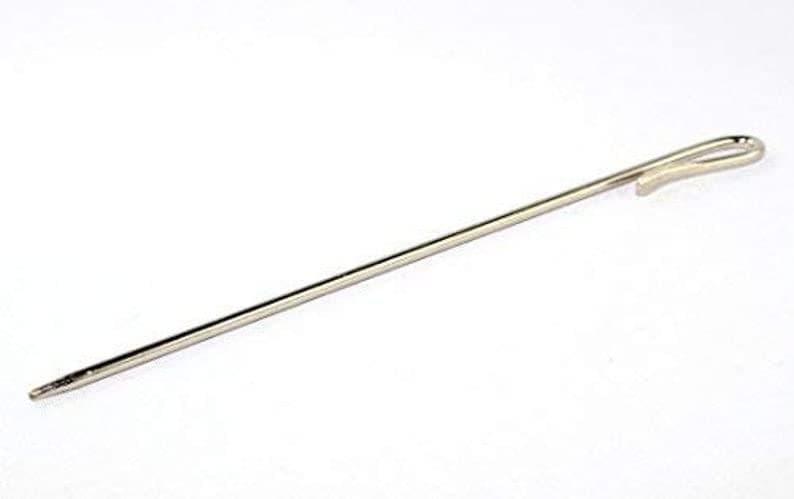 Stainless steel BaazSalai for TurbanPatkaSikh Hair salai for turbanPack of 1