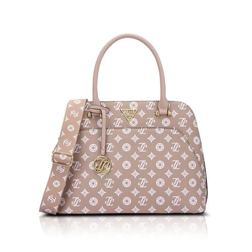Lavie Signature Women's Mono Ozerk Satchel Handbag for Women | Satchel Bag for Work | Ladies purse | Stylish Shoulder Bag | Gift For Women