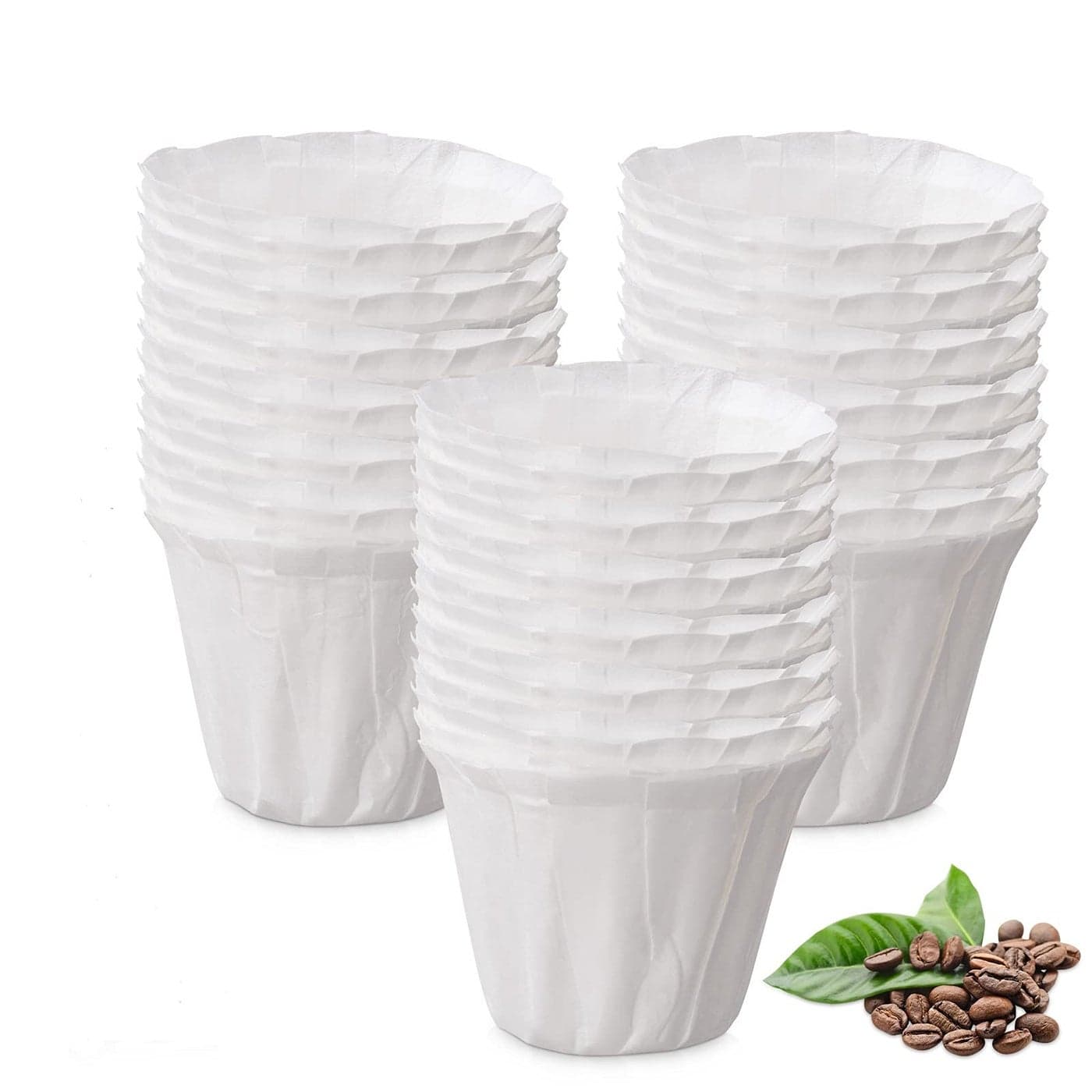 Disposable Paper Coffee Filters K Cup Paper Filters for Reusable Cups Kcup Coffee Pods Fits All Brands Reusable K Cups 150