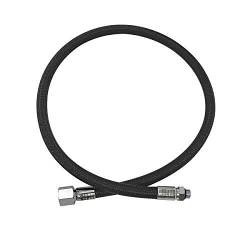 XS Scuba Miflex Low Pressure Braided Hoses - Black, 84"
