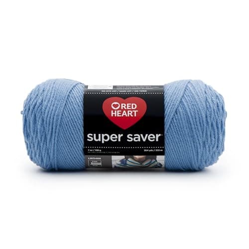 RED HEART Super Saver Yarn, Light Periwinkle
