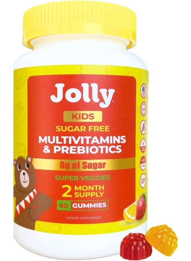 Kids Multivitamins – Premium Organic Plant Based Sugar Free Gummies For Children Ages 3 And Up. No Sugar Alcohols. One Gummy Per Day. 2-Month Supply.