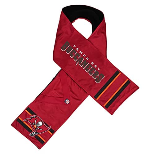 Littlearth NFL Tampa Bay Buccaneers Hero Jersey Scarf, Team Color, 60" Length x 7.5" Width