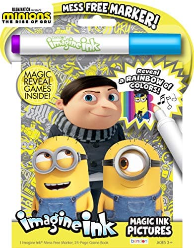 Minions Rise of Gru Despicable Me 24Page Imagine Ink with Mess Free Marker 47649