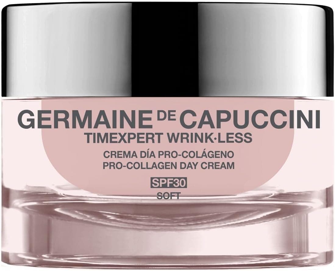 Germaine de Capuccini Timexpert Wrinkless Pro Collagen Cream SPF 30 SOFT Anti Wrinkle Face Cream Firmness nutrition and Sun Protection 50 ml