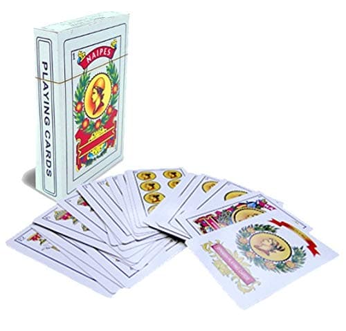 Liliane Collection Playing Cards Full Deck with 50 Cards Smooth Plastic Coated Cards Beautifully Artistic Traditional Design