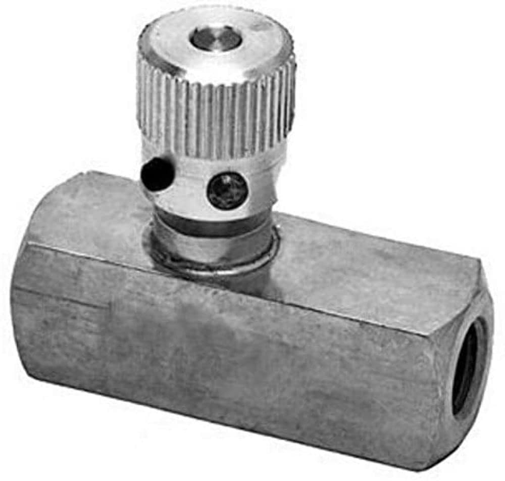 Buyers Products F800S Flow Control Valve Valve Flow Control 12In Steel Black