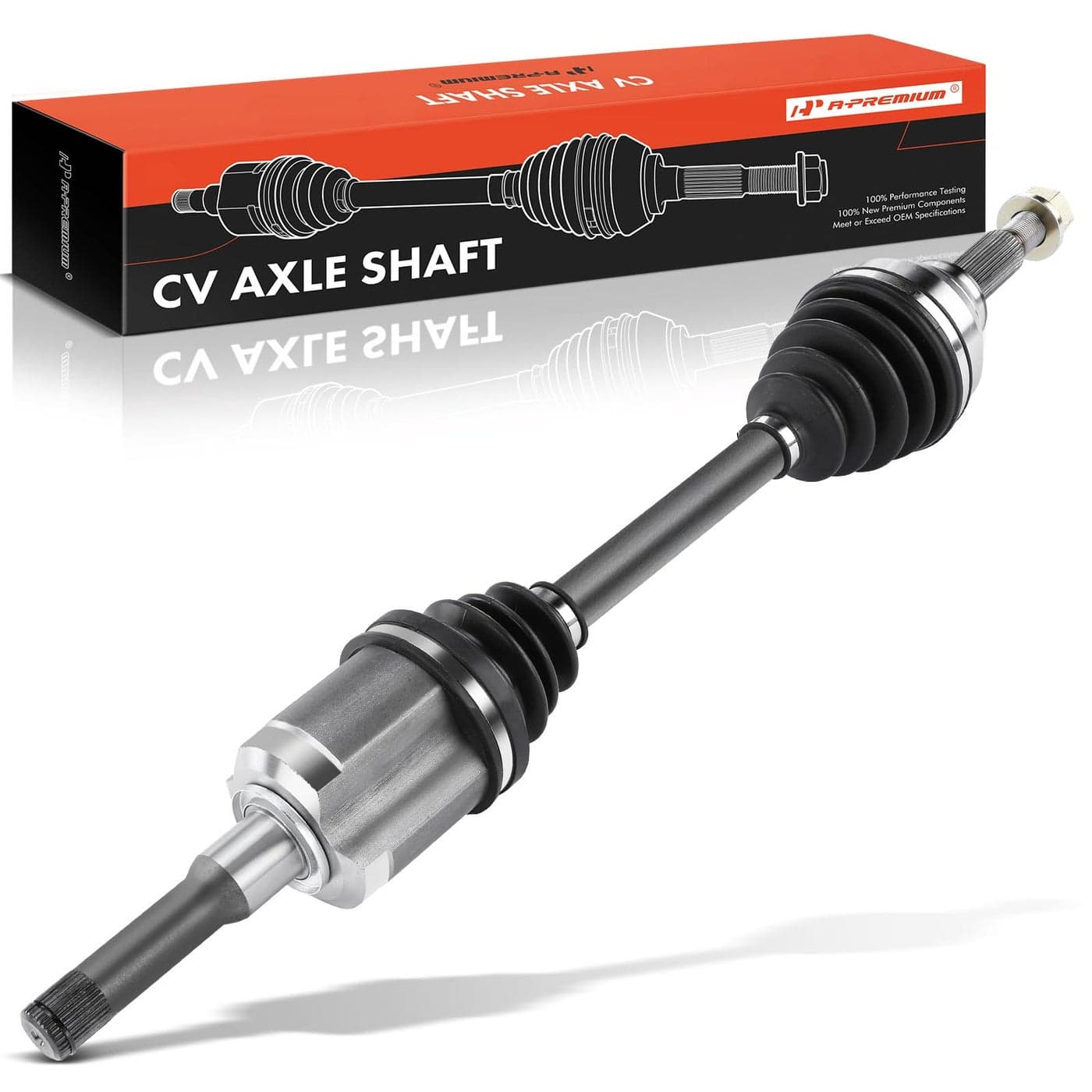 APremium Front Left Driver Side CV Axle Shaft Assembly Compatible with Ford Explorer 20122019 L4 20L 23L