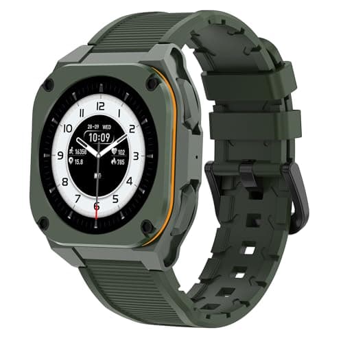 TIMEX Smart Halo 1.32"(3.3cm) AMOLED Display with BT Calling Smartwatch for Unisex - TWTXW1101T