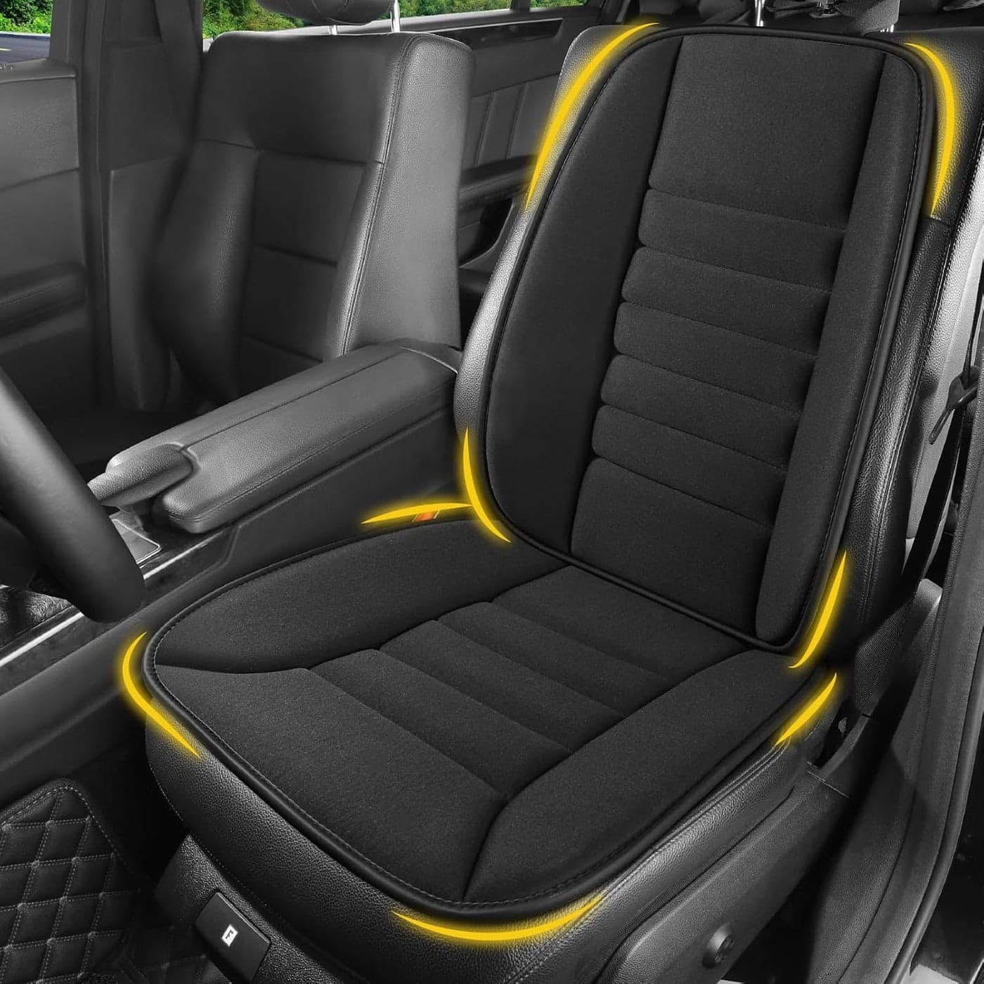 Lofty Aim Car Seat Cushion with Back Support