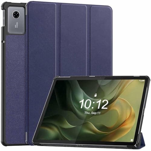 ProElite Cover for Motorola Pad 60 Neo 11 inch 2025 Case Cover, Sleek Smart Flip Case Cover for Motorola Pad 60 Neo 11 inch 2025 (Support Auto Sleep Wake), Dark Blue