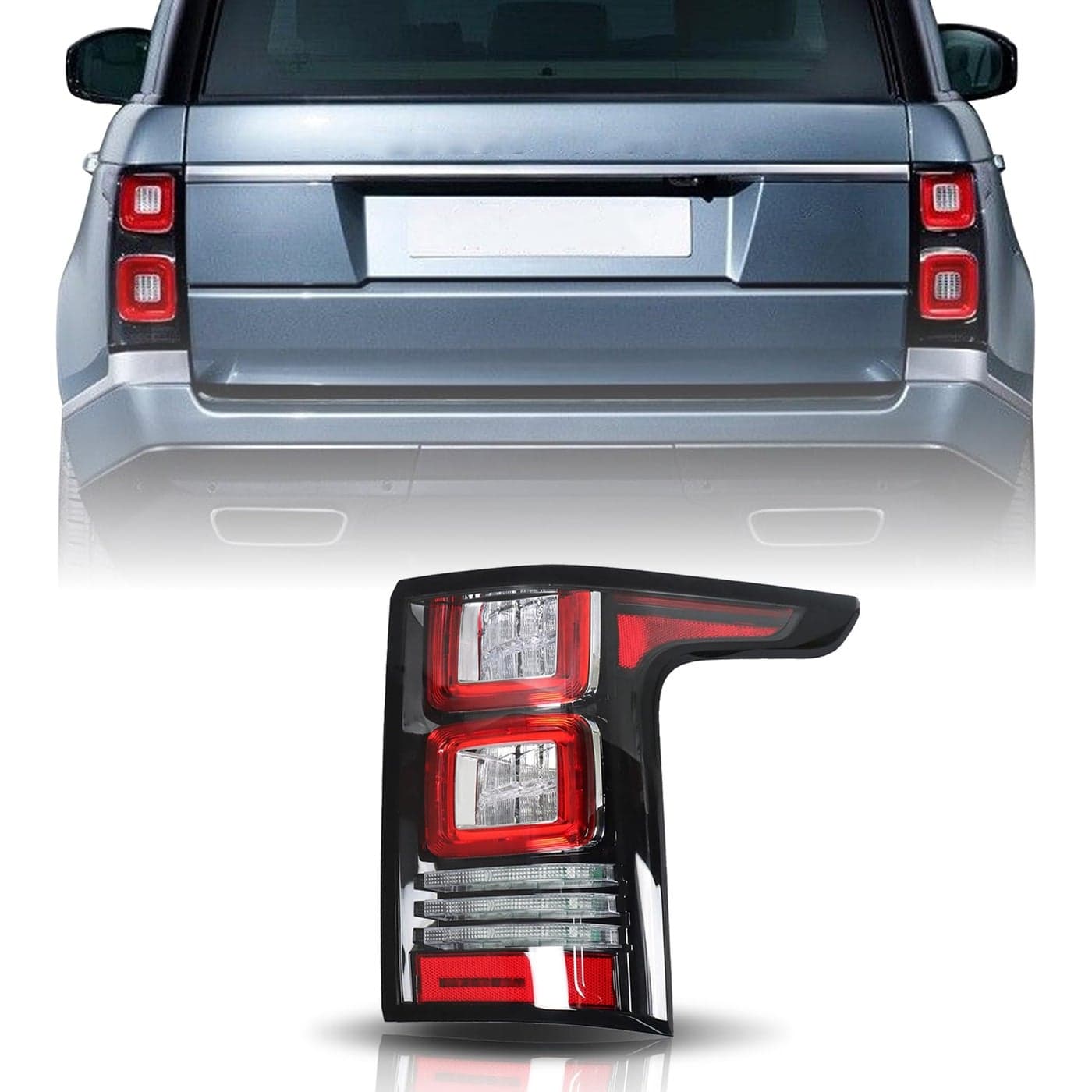 WFLNHB Right Side Tail Light Replacement for Land Rover Range Rover L405 20132017 Rear Tail Light Lamp Stop Brake Indicator Warning Light Passenger Side