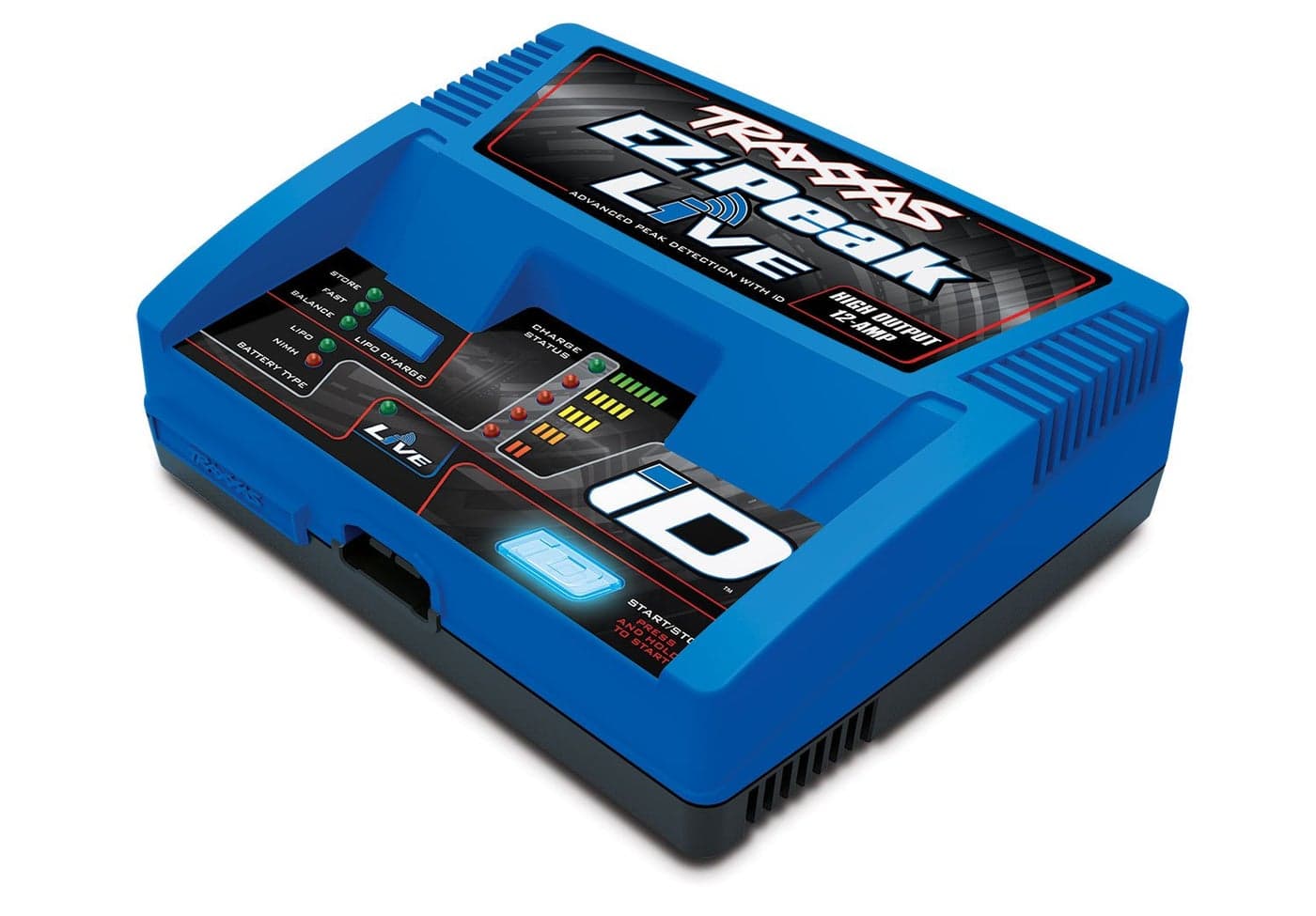 Traxxas 2971 EZ-Peak Live 12-Amp NiMH/LiPo Fast Charger with ID Technology Vehicle