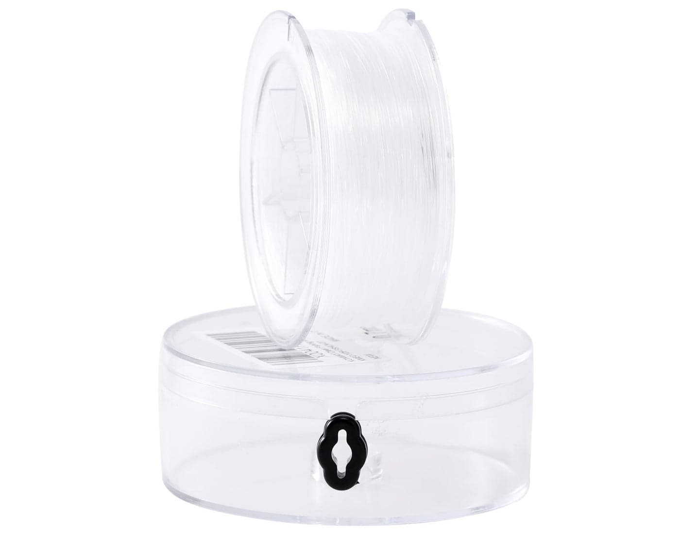 KONMAY Clear Fishing Wire 65Yards 06mm Monofilament Nylon Fishing Line Invisible Craft String Thread for Hanging Ornaments Decorations Crafting Balloon Arch Beading and Jewelry Making