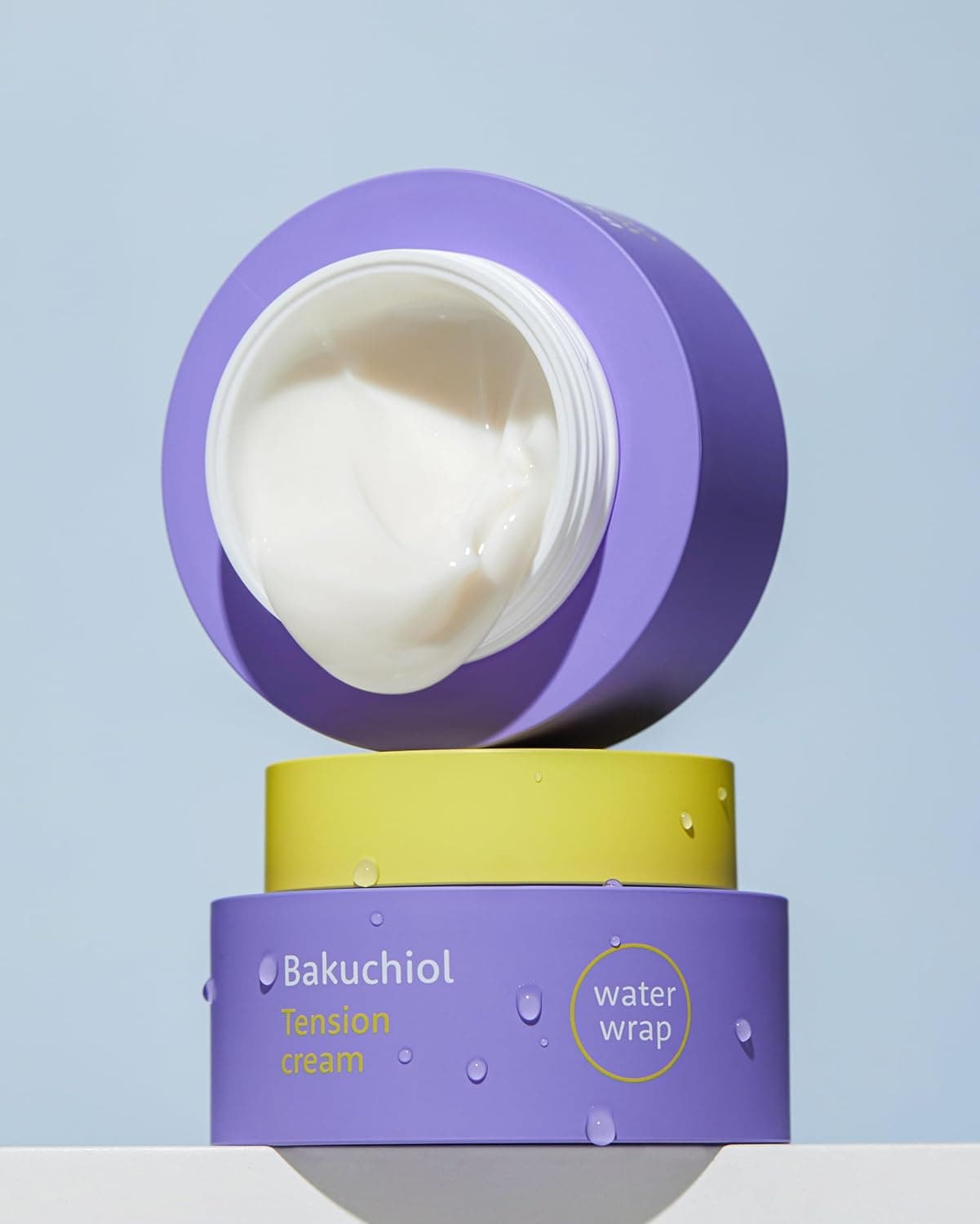 CHARMZONE Bakuchiol WaterWrap Tension Cream Korean Skincare Retinol Alternative with 99 Bakuchiol Pore Refining 8Layer Hyaluronic Acid for Firming AntiAging Hydration 169 fl oz 50 ml