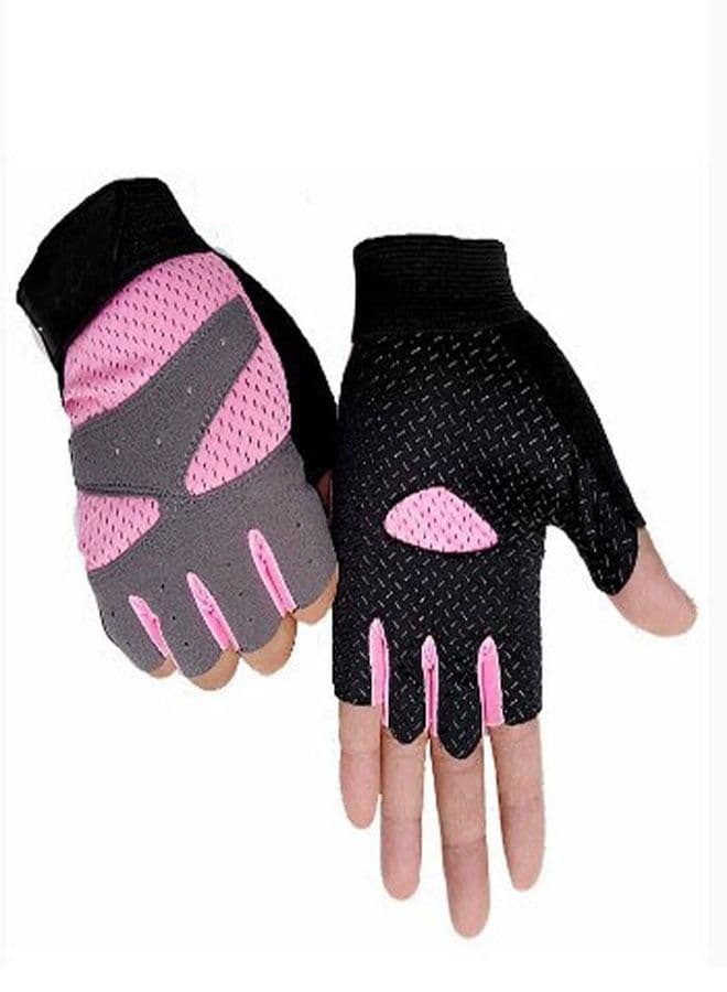Pair of Fitness Half Finger Gloves