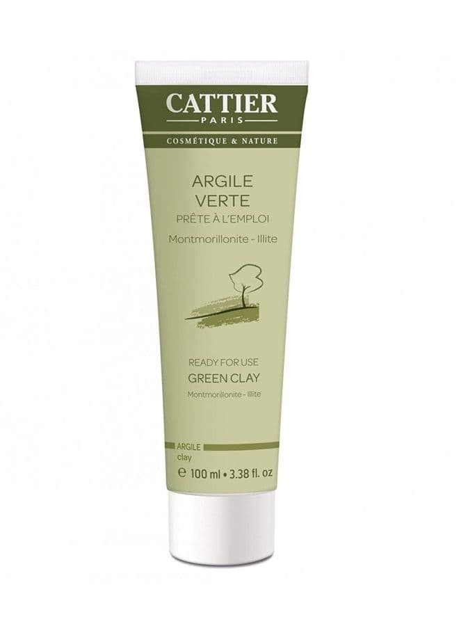 Green Clay Mask Ready for Use with all Natural Ingredients 100 Ml