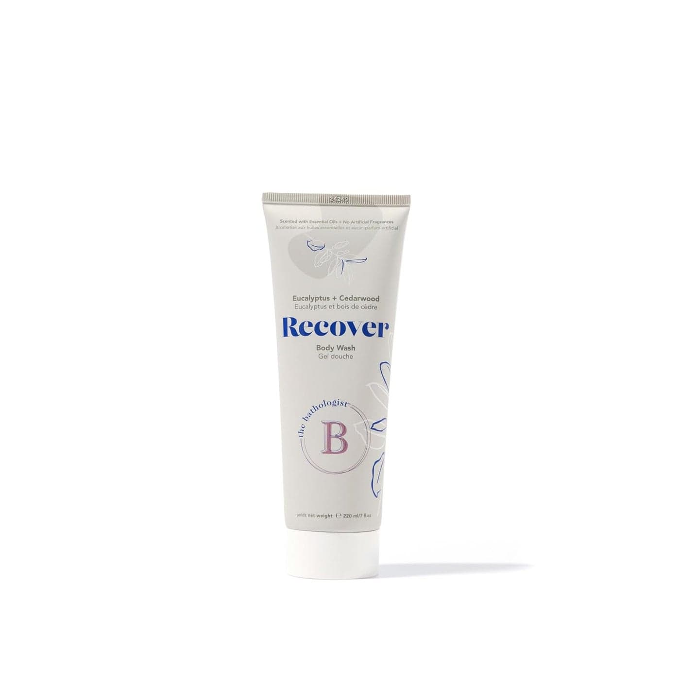The Bathologist Recover Creamy Body Wash Eucalyptus Cedarwood Soothing Body Cleanser for PostWorkout Recovery Hydrating Gentle Formula for All Skin Types 7 oz