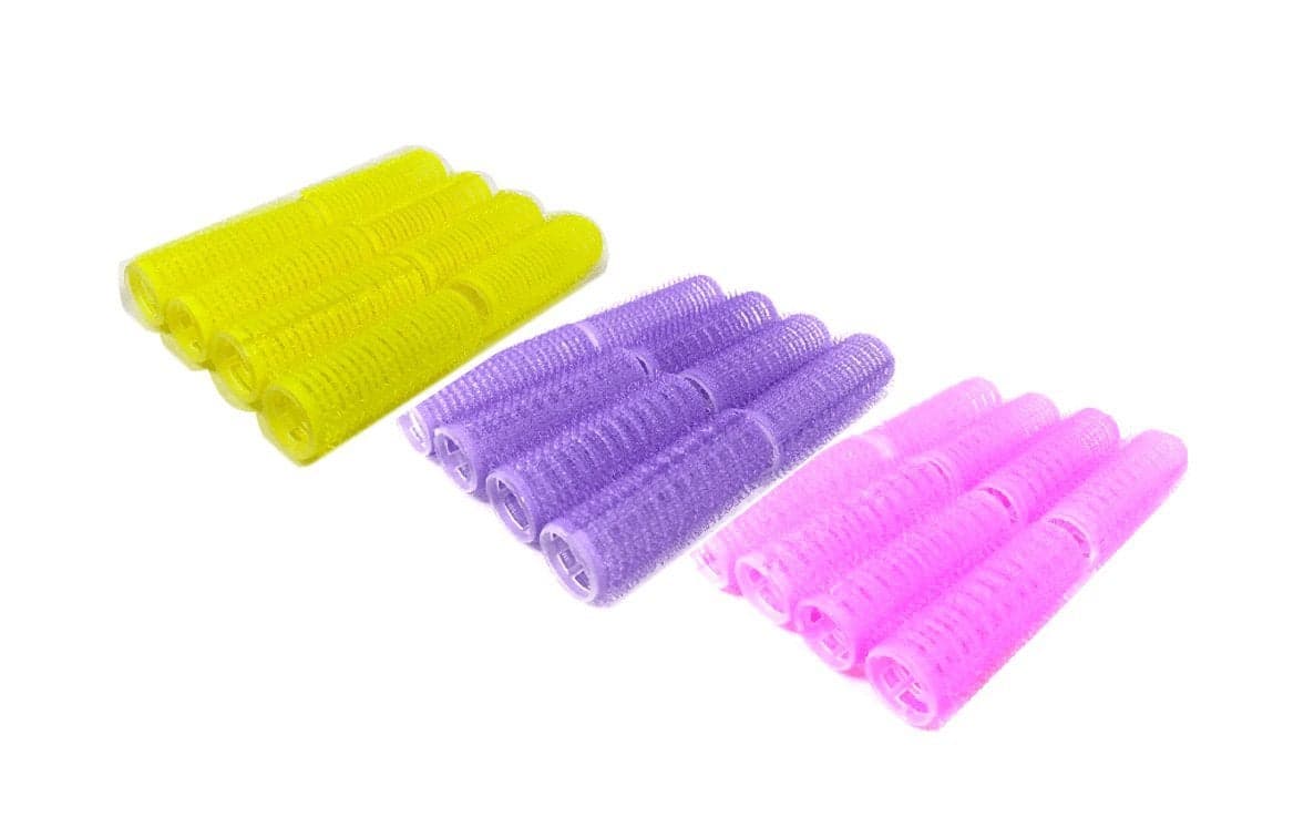 24pc x 34 Diameter Self Grip Hair Rollers Pro Salon Hairdressing Curlers Small