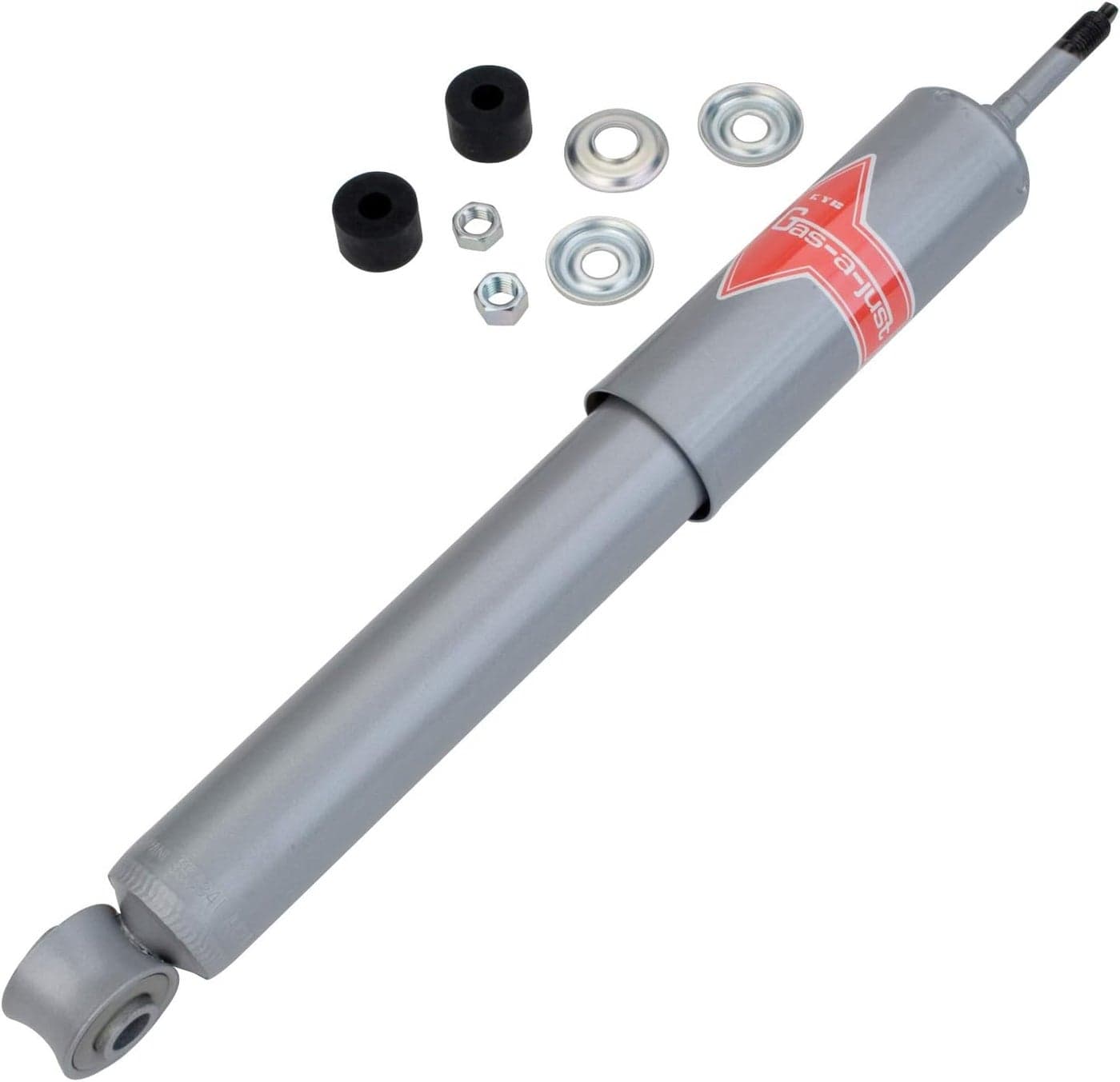 KYB KG4605A Gas-a-Just Monotube Shock Absorber - Silver/White