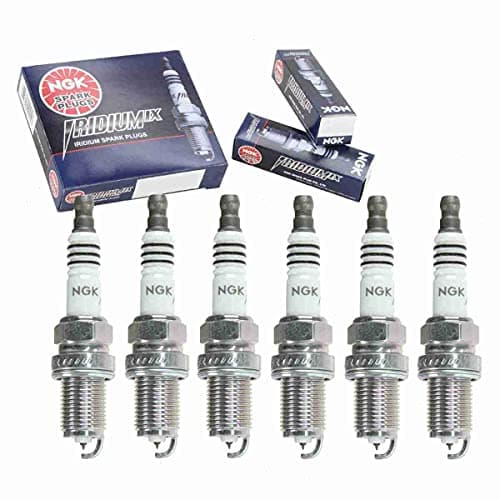 6 pc NGK Iridium IX Spark Plugs compatible with Nissan 300ZX 3.0L V6 1984-1989