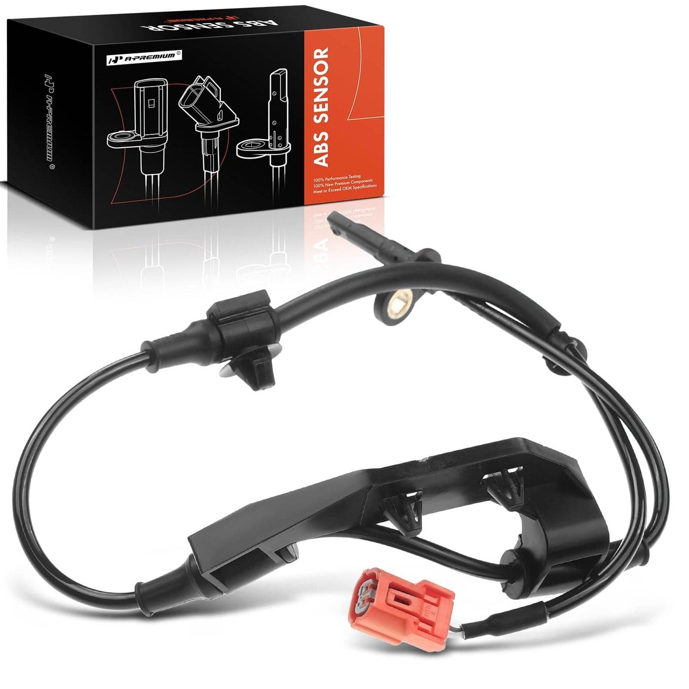 APremium ABS Wheel Speed Sensor Compatible with Honda Models Civic 20162020 Front Left Driver Side Replace 57455TBAA03 57455TBAA02
