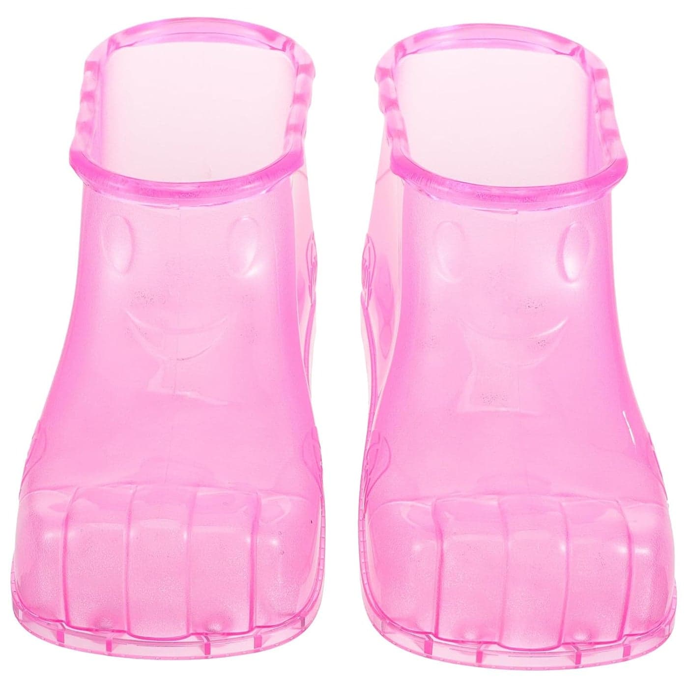 minkissy 1 Pair Foot Bath Shoes Foot Bath Boots Portable Foot Soak Tub Foot Spa Shoes Foot Tub Bucket Small Size Women 11 Men 95 Pink