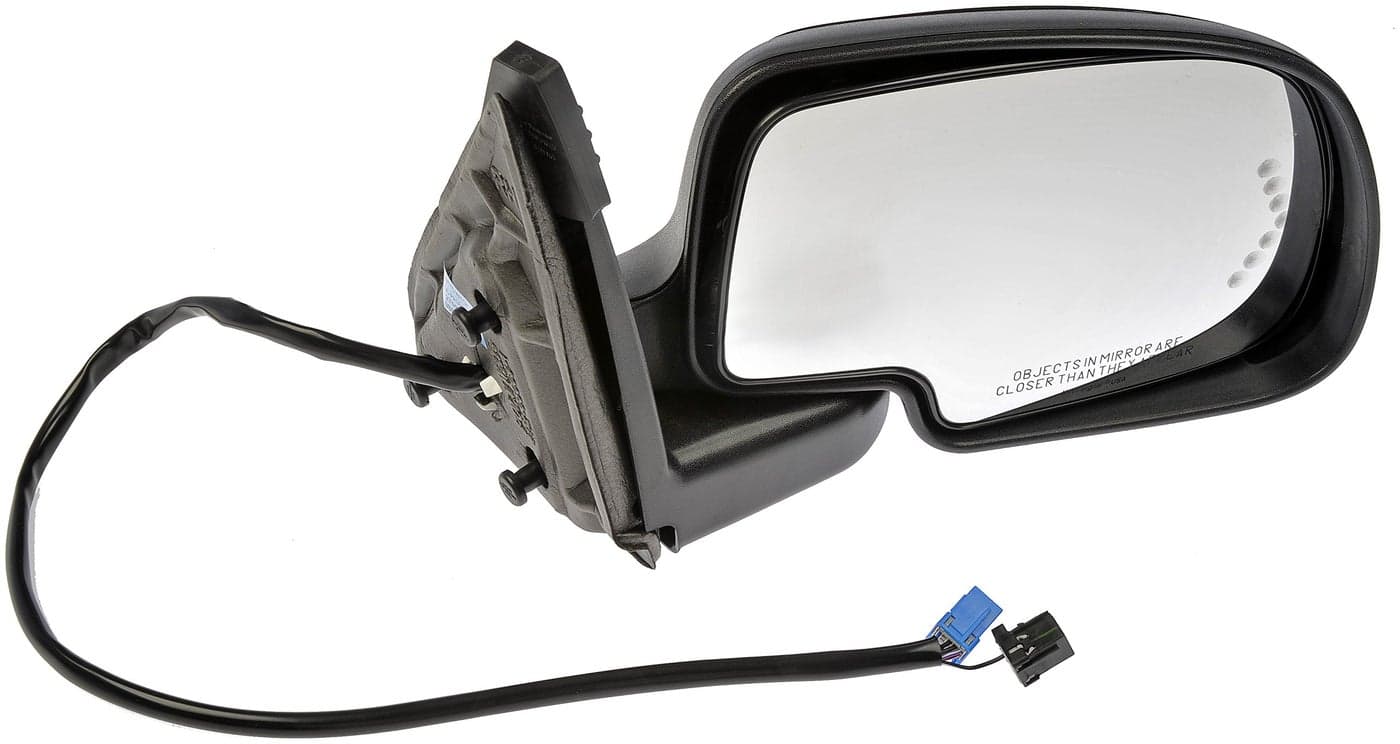 Dorman 955674 Passenger Side Power Door Mirror Heated Folding with Signal Compatible with Select Chevrolet GMC Models Black