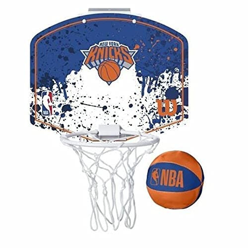 WILSON NBA Team Mini Basketball Hoop New York Knicks