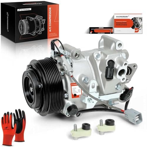 A-Premium Air Conditioner AC Compressor with Clutch Compatible with Lexus GS350 2013 2014 2015, 3.5L, AWD