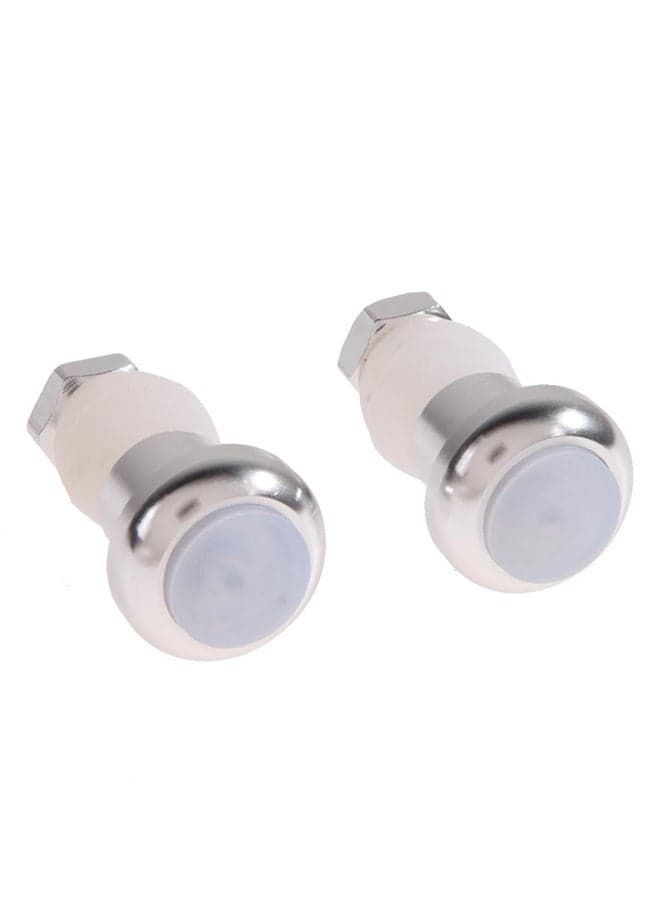 2 Piece Bicycle Handlebar Grips Indicator Light