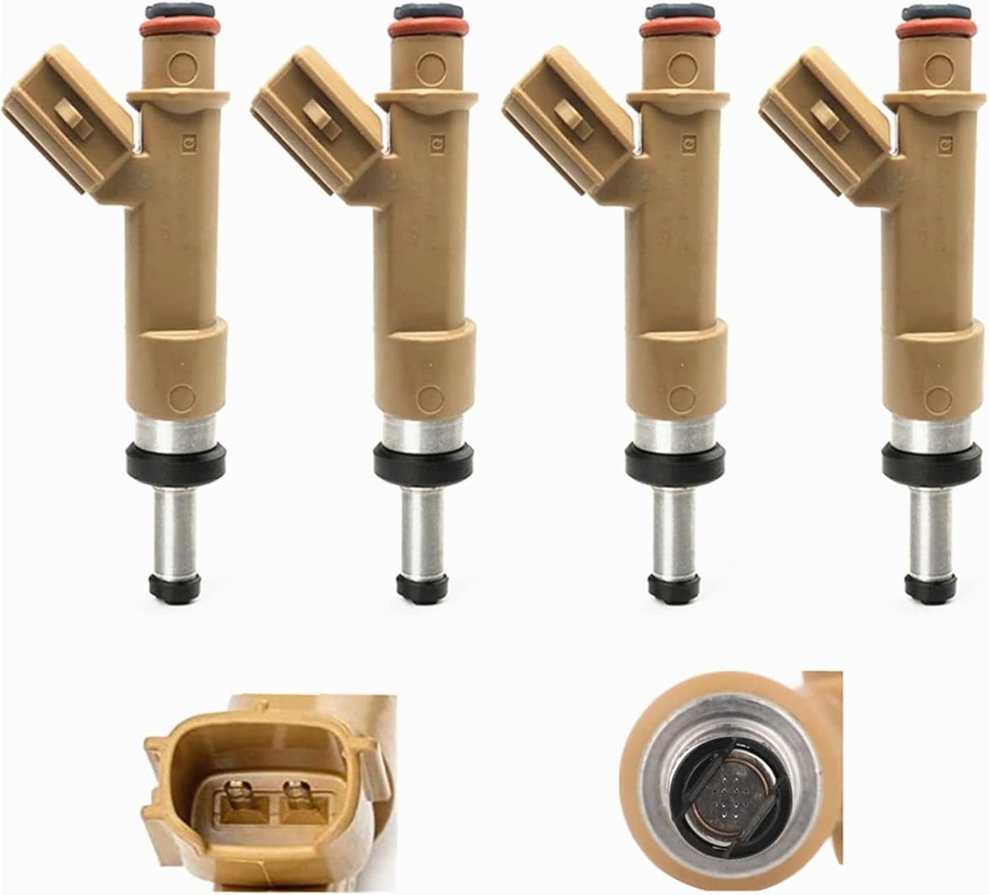 IXGKHC Fuel Injectors for 2009-2010 Toyota Matrix, Corolla, Scion xD, Pontiac Vibe 1.8L L4 (Set of 4)