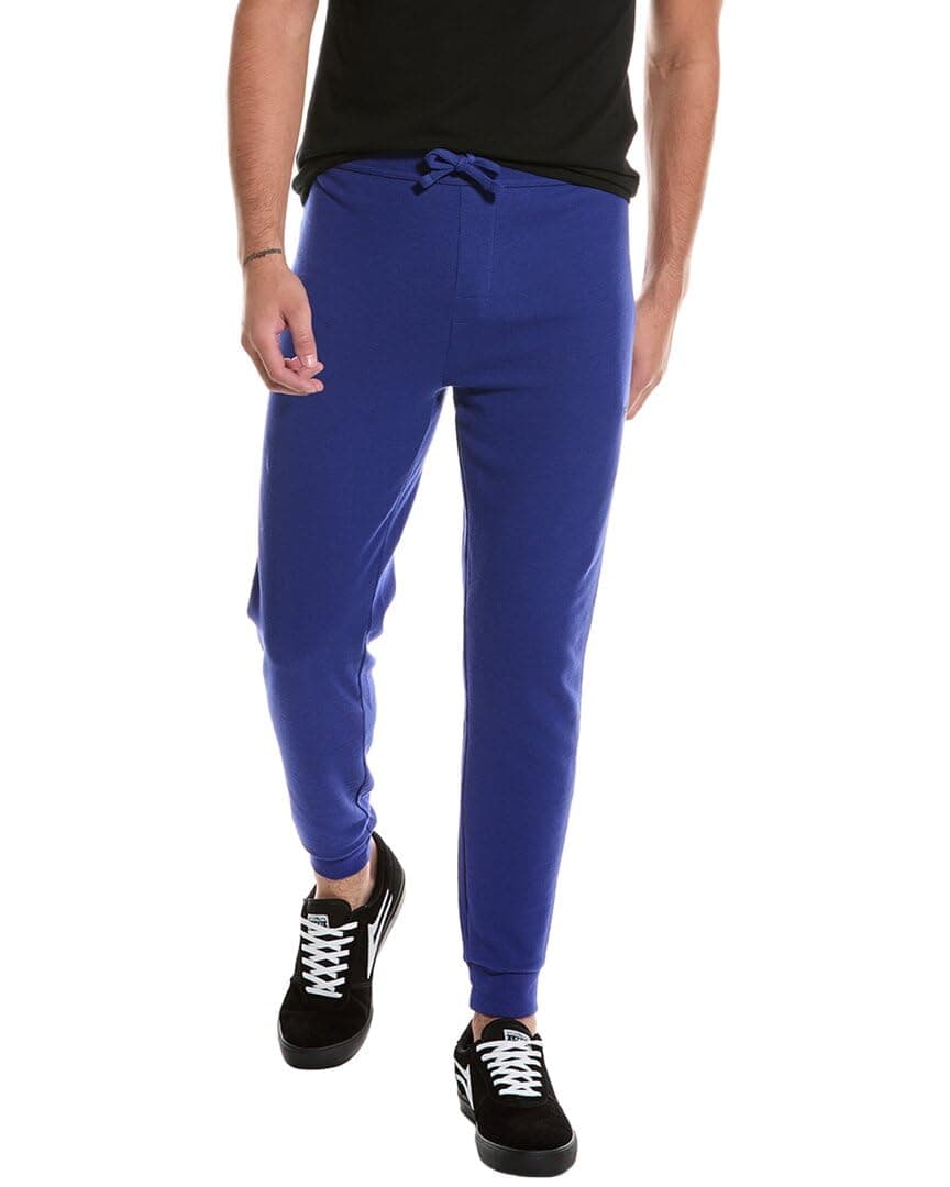 BOSS Sweatpants Sodalite Blue Mens Cotton Sweatpants Cotton