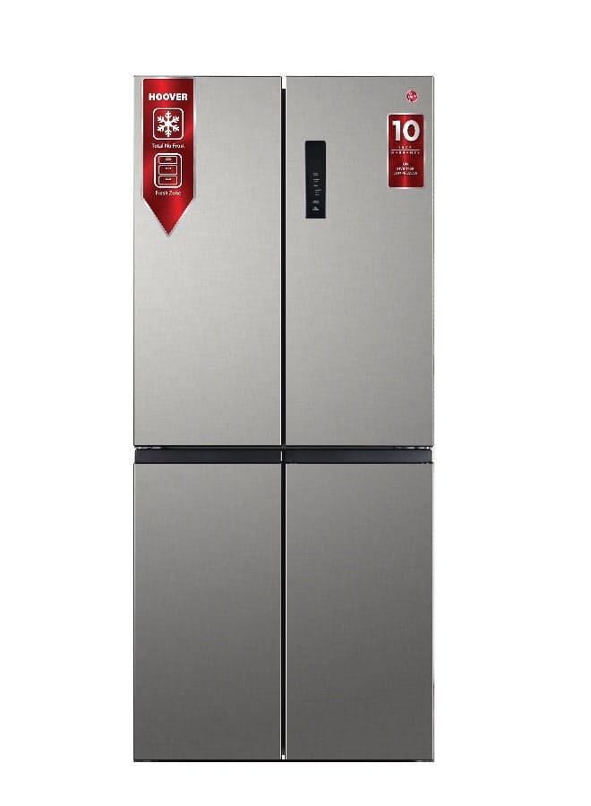 540 Liters Gross Capacity Cross Door Refrigerator, Dual Inverter Compressor with 10 Year Warranty, Touch Display, Metal Cooling, Crisper with Humidity Control, Steel Finish - HXD-M540-S 540 L HXD-M540-S Silver