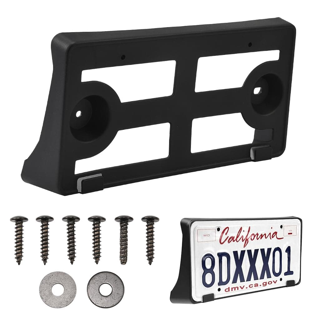JSCARLIFE OEM Replacement Front License Plate Bracket for 20182022 Ford Mustang FR3Z17A385AA Compatible Bracket Direct Fit Installation