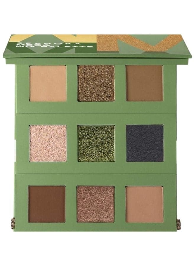 SEPHORA COLLECTION Mega Mix Eyeshadow Palette Wild Khaki Nude 7.3g