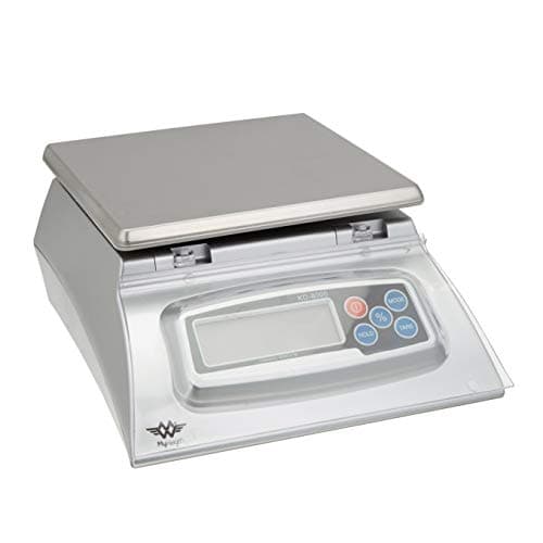Bakers Math Kitchen Scale by My Weight KD8000 Silver