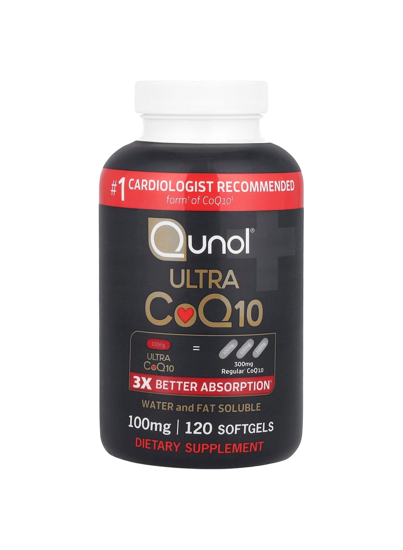 Ultra CoQ10, 100 mg, 120 Softgels