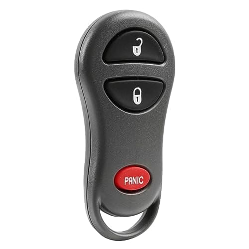 Car Key Fob Keyless Entry Remote fits Jeep Cherokee/Jeep Grand Cherokee 1999 2000 2001 2002 2003 2004 (GQ43VT9T, 56036860)