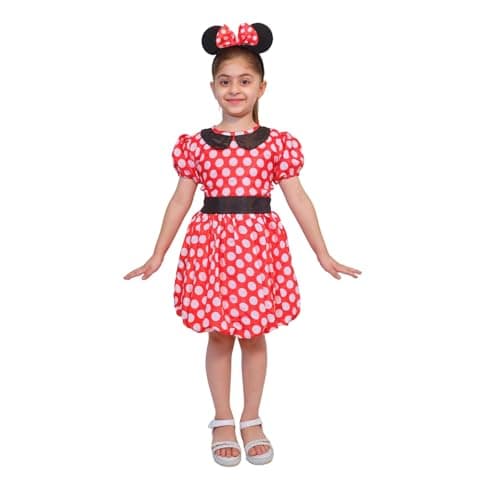 KAKU FANCY DRESSES Girl Cartoon Costume for School Annual Function/Theme Party/Stage Shows/Competition/Birthday Party Dress