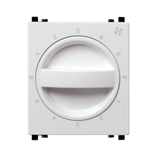 Schneider Electric Fan Step Regulator | Polycarbonate Body, White | Low-Noise, Smooth Speed Control for Ceiling Fans | Durable Modular Design | Standard Size for Home & Office Use (FE_IN84SFRWH)