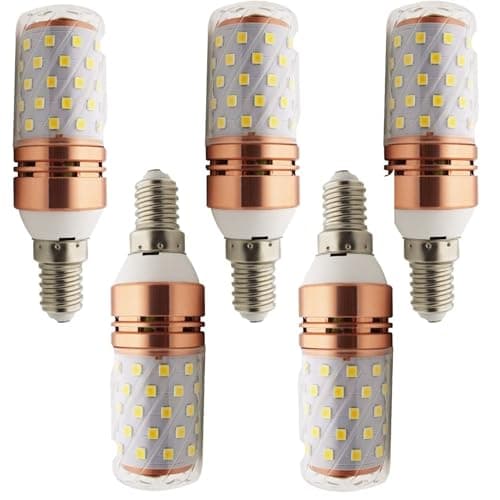 GreyWings LED Colour Changing E14 Bulb, 12W Multi-Coloured, Warm White/Cool White/Natural White, High Brightness LED Light for Home, Pack of 5