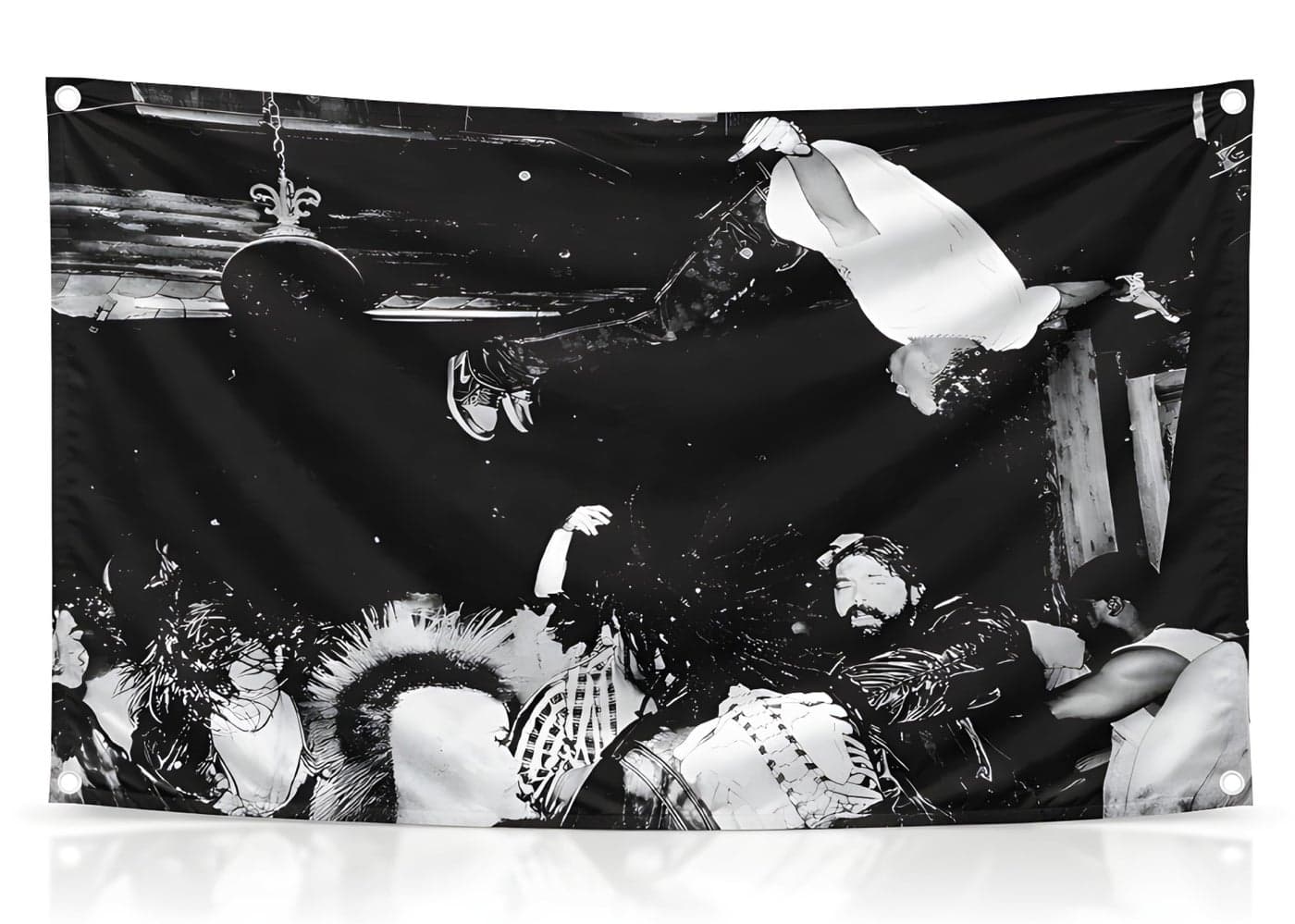 3x5 Feet Polyester Playboi Carti Die Album Cover Single Sided Flag with 4 Brass Grommets - Music Banner Aesthetic Decorative - Flag Suitable For Indoor And Outdoor Decorate for College Dorm