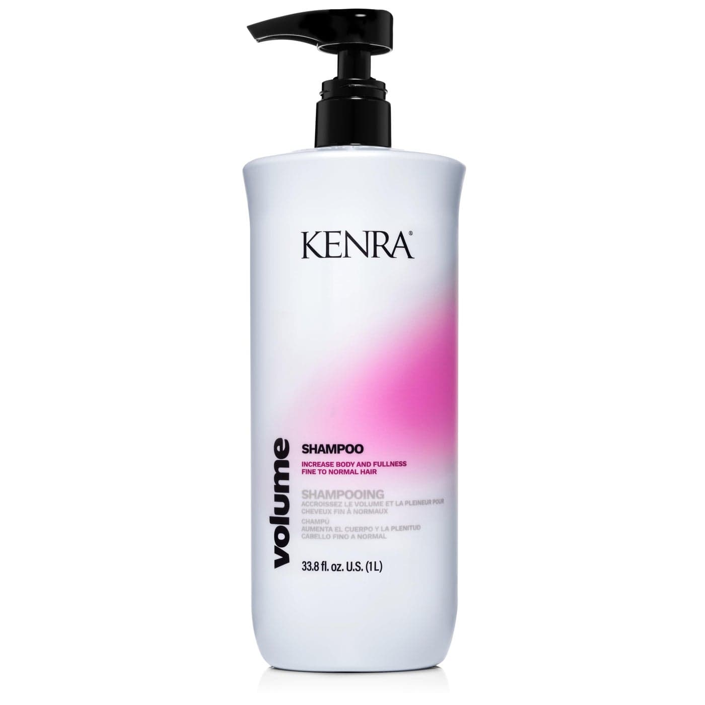 Kenra Volume Shampoo Creates Body Bounce Fullness Increases Volume up to 45 Adds Shine Color Safe Fine To Normal Hair 338 fl oz