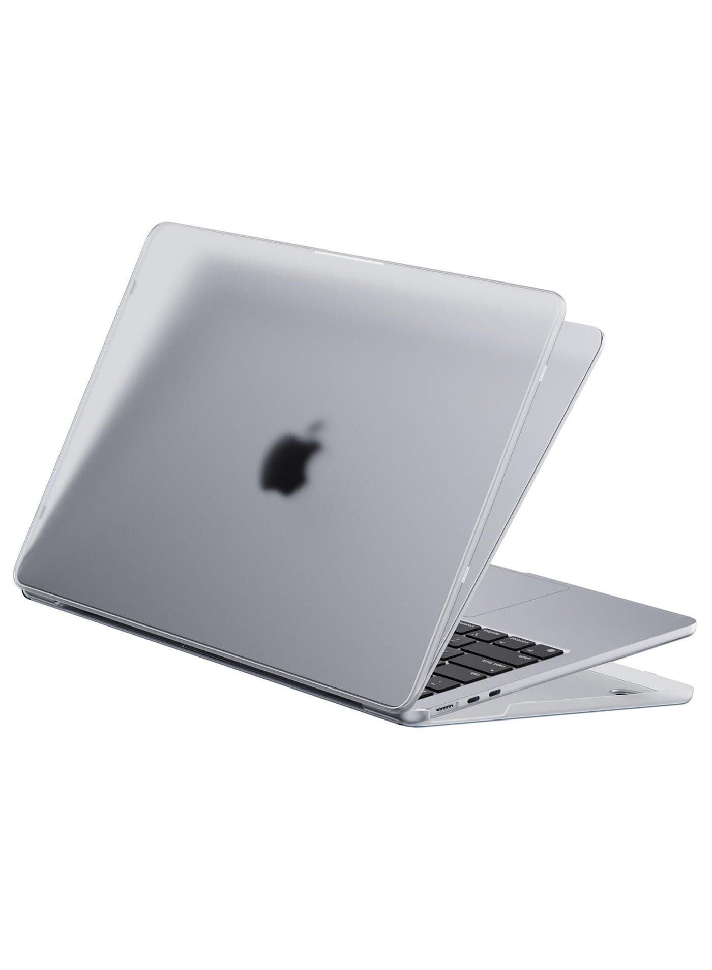 Hard Case for 2021/2020/2019/2018 Mac Air 13in with Retina Touch ID Version Model A1932/M1 A2337/A2179 - Matte Clear