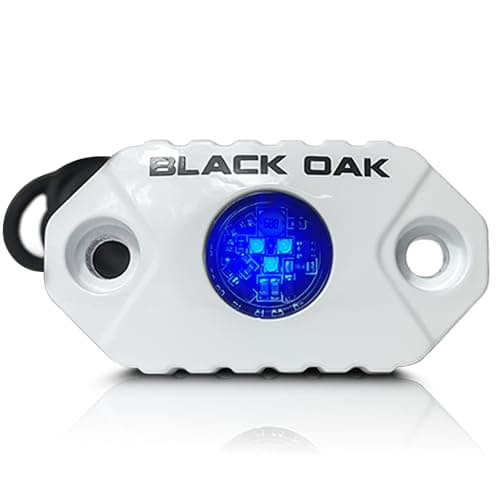 Black Oak LED Marine LED Boat Light Marine Accent, Fishing, Courtesy, Deck Lights Dimmable Blue – Boat Lighting for Fishing, Pontoon, Yacht, Sailboat (1 Pack)