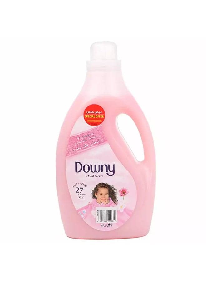 Downy Floral Breeze Regular Fabric Softener Liquid- 3Ltr
