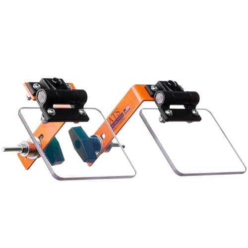 ATS UGS1 Bench Grinder Eye Shield Kit OSHA Compliant Safety Guards for 6 7 Baldor Grinders Adjustable Lexan Shields Made in USA